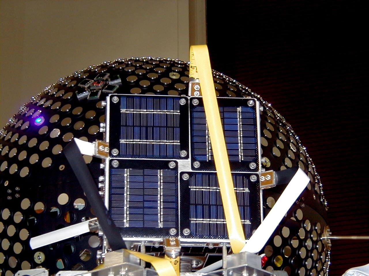 KODIAK ISLAND, Alaska -- The PICSat and Starshine 3 (back) payloads wait for their launch aboard the Athena 1 launch vehicle at Kodiak Island, Alaska, as preparations to launch Kodiak Star proceed. The first orbital launch to take place from Alaska's Kodiak Launch Complex, Kodiak Star is scheduled to lift off on a Lockheed Martin Athena I launch vehicle on Sept. 17 during a two-hour window that extends from 5 p.m. to 7 p.m. p.m. ADT. The payloads aboard include the Starshine 3, sponsored by NASA, and the PICOSat, PCSat and Sapphire, sponsored by the Department of Defense (DoD) Space Test Program.                