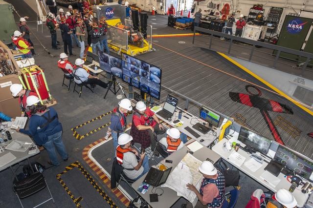 NASA image: Underway Recovery Test 7 (URT-7) - Day 1 Activities