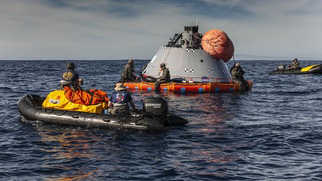 NASA image: Underway Recovery Test 7 (URT-7) - Day 3 Activities