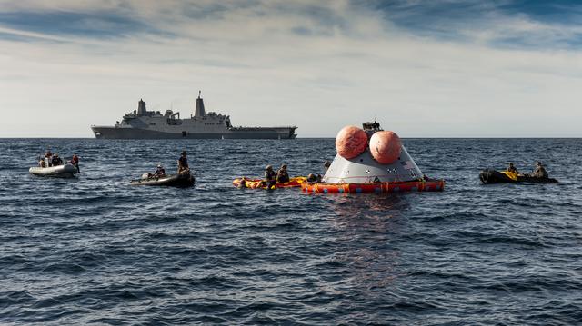 NASA image: Underway Recovery Test 7 (URT-7) - Day 3 Activities