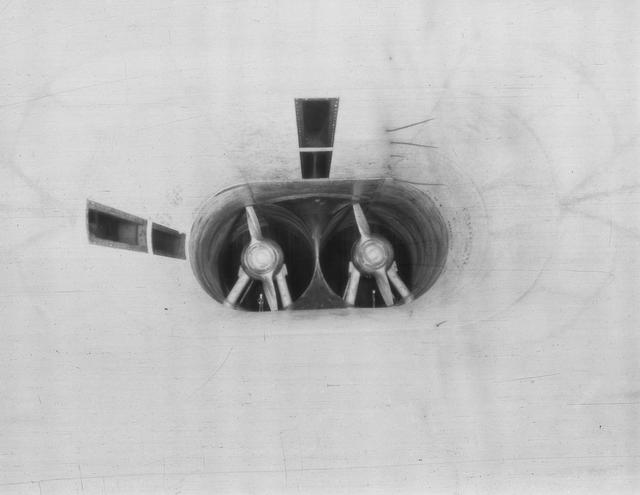 Smoke Flow Investigation XF7C-1 (Cowling Exhaust J.1 Type)