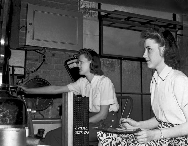 NASA image: Women Adequately Filling Posts In NACA Laboratory 