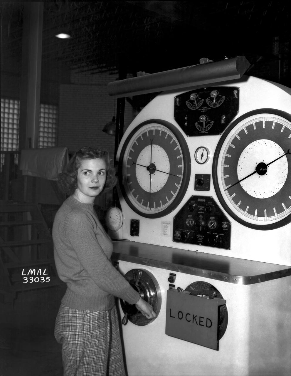 Women Adequately Filling Posts in NACA Laboratory: Nearly 200 women are employed at the Langley Laboratory of the National Advisory Committee for Aeronautics in a limited capacity as mechanics’ helpers and minor laboratory aids on the jobs formerly handled by men, according to E.H. Derring, of the Aerodynamics Division. Many phases of the operations of various wind tunnels at the laboratory are now handled by women with experienced male supervision. Mr. Derring said, pointing out that the reading of the data indicated on wind tunnel instruments during a test is done in a large measure by women.  In addition to reading the instruments and computing and integrating engineering test data obtained from tunnel investigations, the minor laboratory aides assist in the preparation of aircraft models preliminary to testing. Women employees who will serve in the Aerodynamics Division of the Laboratory attend an orientation class for two weeks, during which they receive instruction on phases of the work they will do and their aptitudes for different types of work are evaluated in order that they may be properly placed.  More than 100 women are employed in minor laboratory apprentices, performing mechanical work heretofore done by men. These women are employed in the various shops of the laboratory.  Women in the woodworking shops are taught to operate 15 different machines in carrying out their assignments. Norfolk new paper article from 1943 by Lee Dickinson.