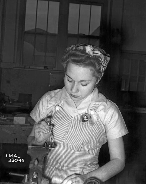 NASA image: Women Adequately Filling Posts In NACA Laboratory 