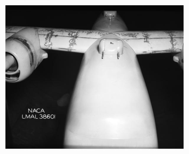 NASA image: B-32 Model Close Up