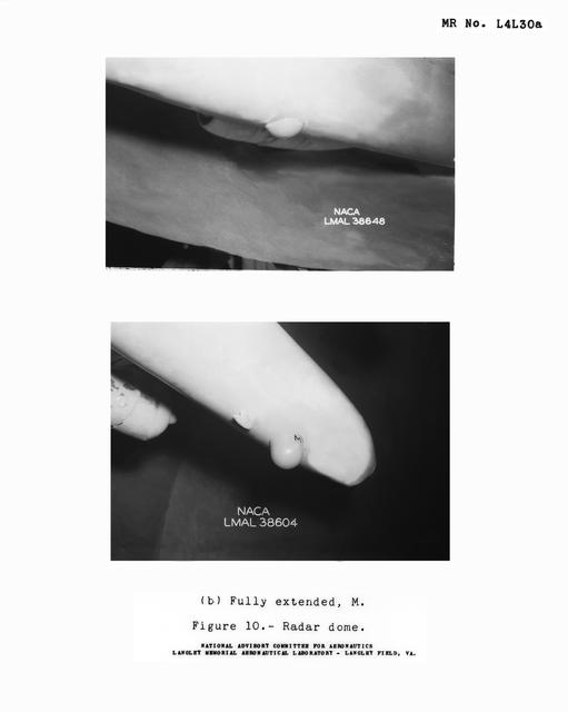 NASA image: B-32 Model Close Up