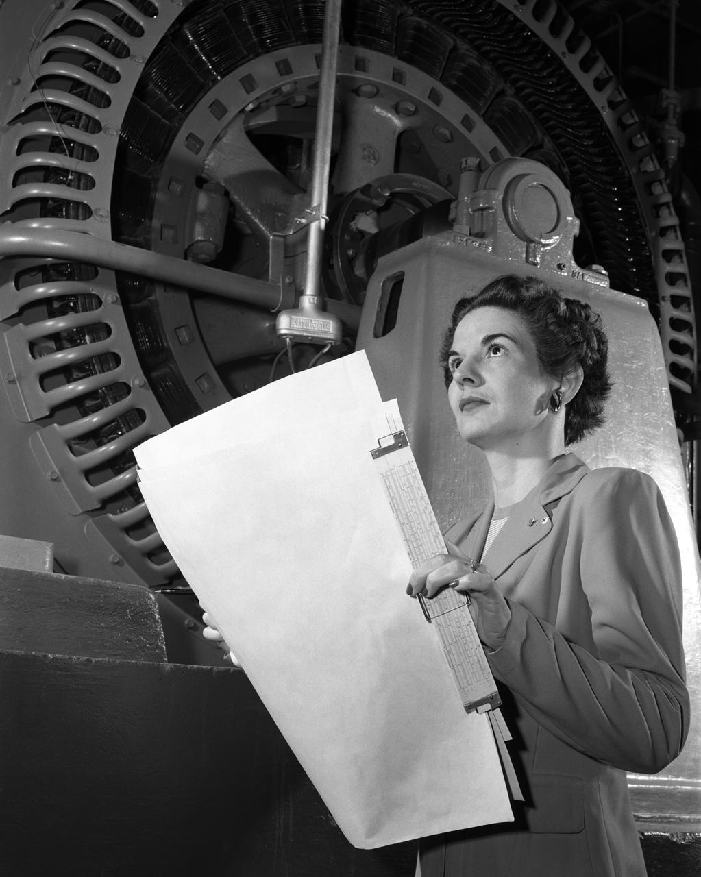 electrical engineer.NACA engineer Kitty Joyner, believed to be the first NACA female engineer, as well as the first women engineer to graduate from UVA.