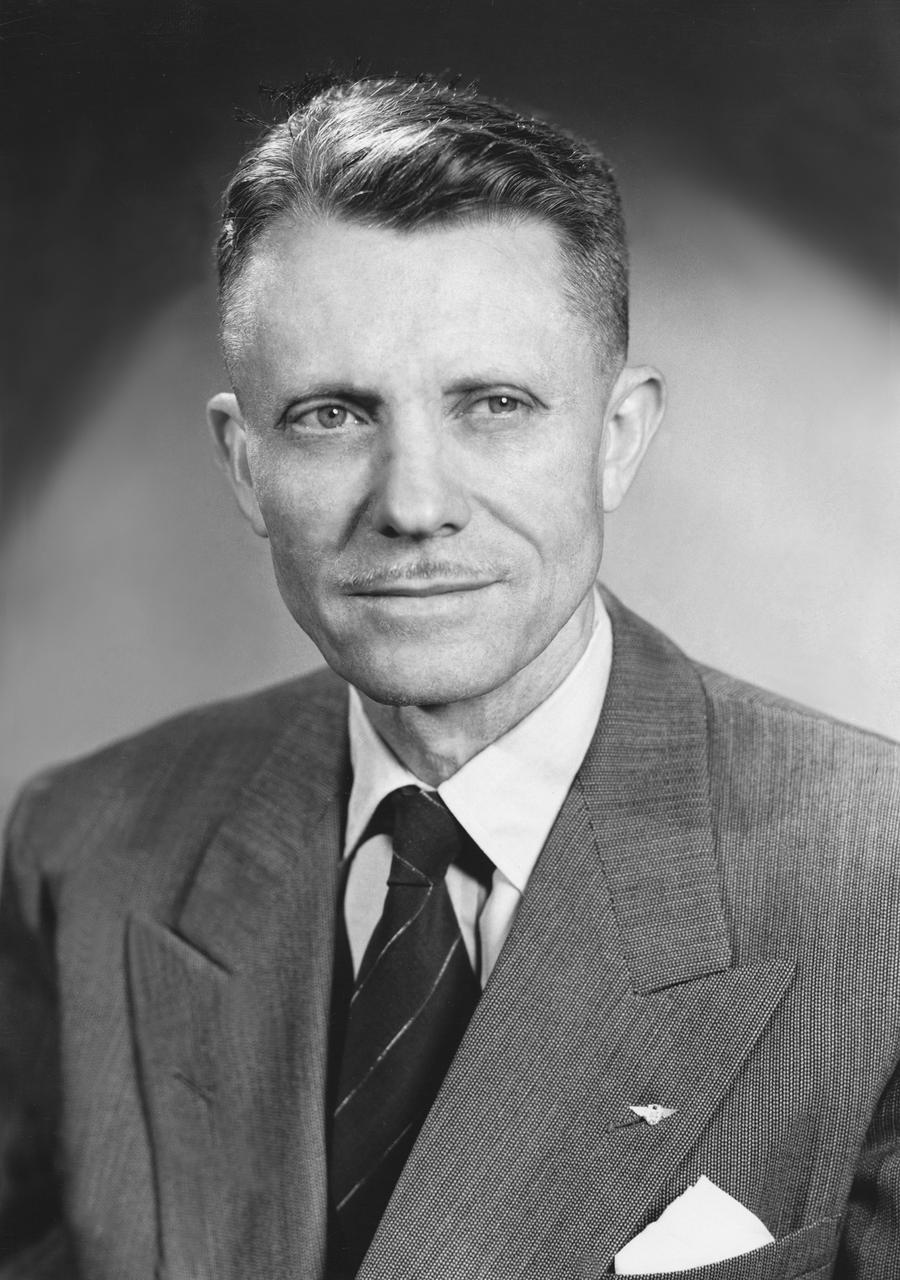 Portrait of Floyd L. Thompson NASA Langley Center Director 1960-1968. Died in 1976