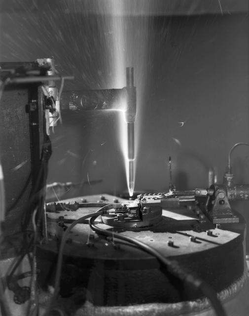 NASA image: Hot-Air Jets/Ceramic Heat Exchangers/ Materials for Nose Cones and Reentry Vehicles