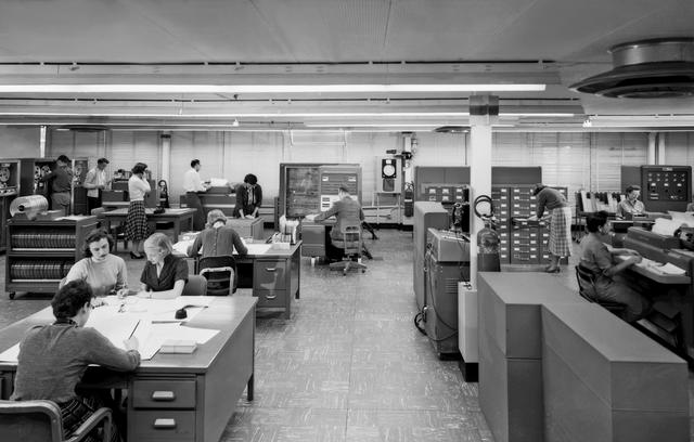NASA image: IBM 704 Computer Operations 