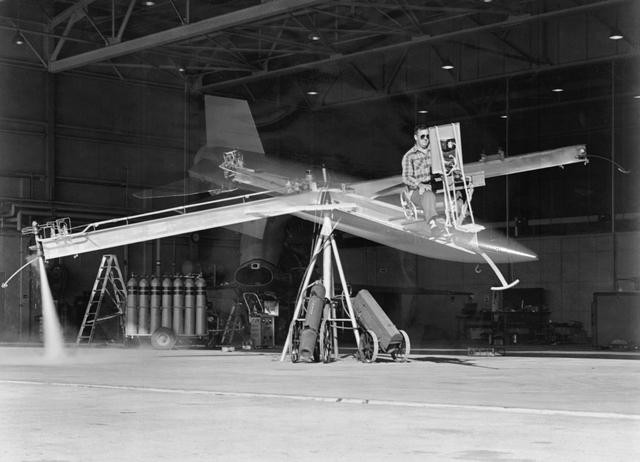 NASA image: X-15 Studies at Langley, 1958