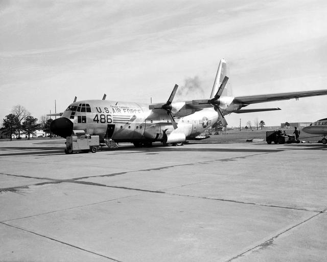 NASA image: C-130 drop tests capsule #1