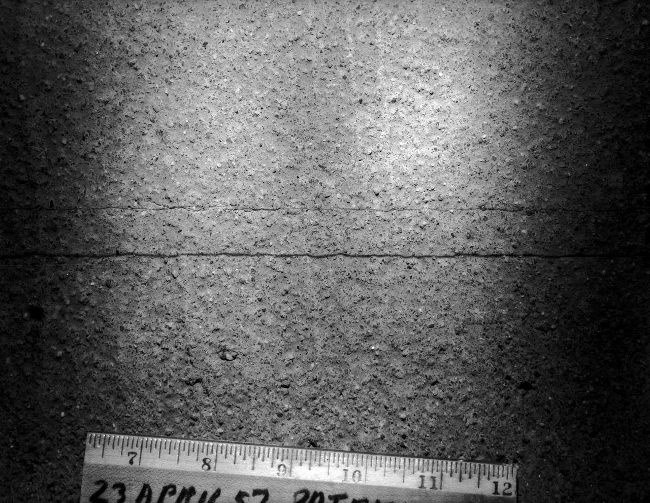 Runway surface Patrick Henry Airport April 23, 1957