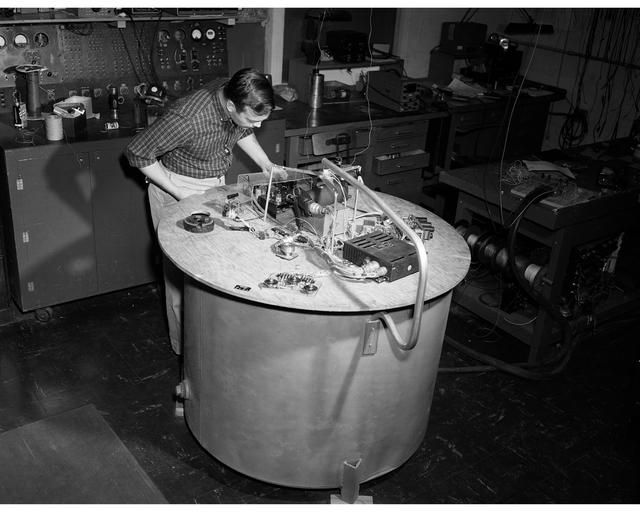 NASA image: Satellite control 