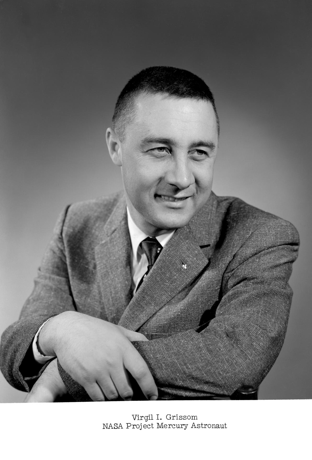 Portrait of Gus Grissom taken in 1959