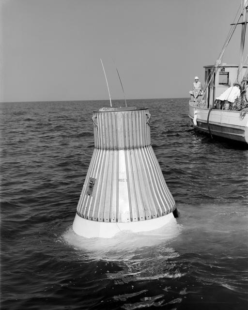 NASA image: Mercury Capsule Flotation Tests