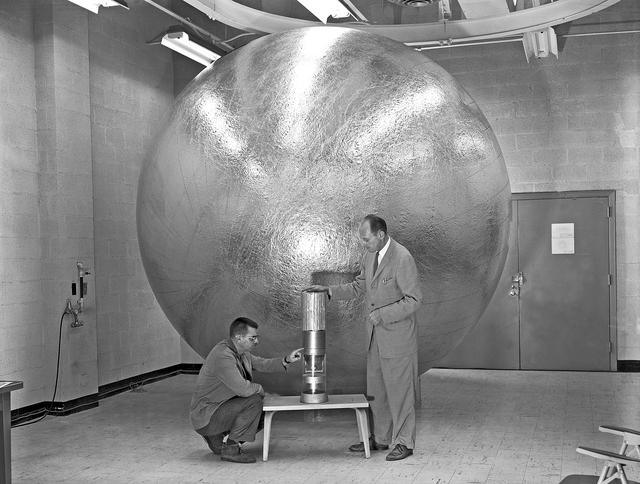 NASA image: 12' NASA Inflatable Sphere  