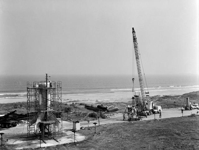 NASA image: Mercury: Little Joe launcher