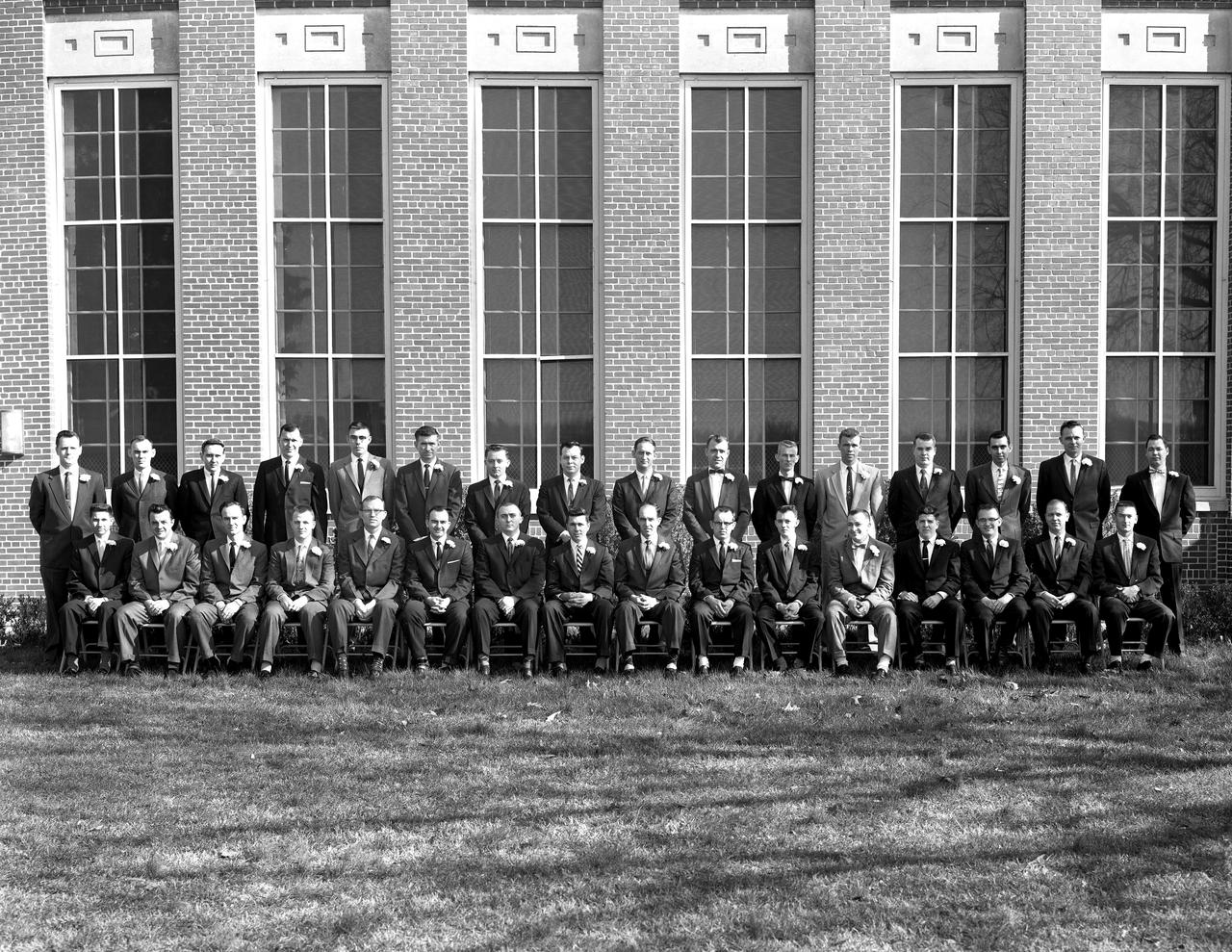 Apprentice Class Graduates: 32 Apprentice Greaduates: Ivan E. Albertson, Colossie N. Batts, Billy W. Beasley, John H. Belveal, Ernest R. Dunnigan, Durwood W. Davis, Charles E. Drummond, John R.Ellingsworth, Jr., Hugh D. Fitzgerald, Ernest A. Gurganus, Joseph R. Guy, William C. Henley,Jr., Richard N. Hill, Hiram R. Hogge, Jr., James D. Holt, James L. Hudgins, Robert F. Macklin, Roy W. Mason, Clyde J. May,Roger N. Messier,  William C. Moughon, William S. Pillow, Wayne R. Posey, Mark E. Price,  John W. Schwartz, Herbert F. Shackleford, John W. Simpson,John B. Slight, Cecil W. Stephens, Richard K. Stoops, John W. Sundy, Dave, E. Williams. 