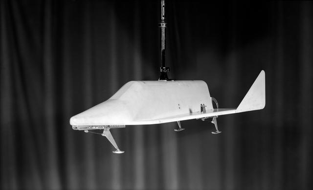 NASA image: Model of Winged Space Vehicle 