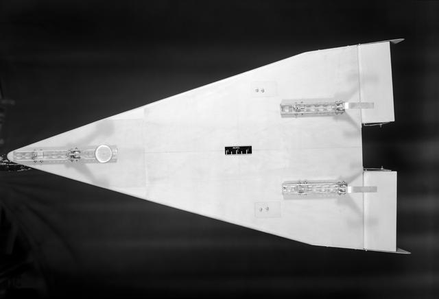 NASA image: Model of Winged Space Vehicle 