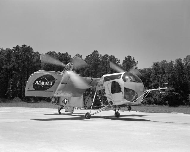 NASA image: Vertol VZ-2 (Model 76)