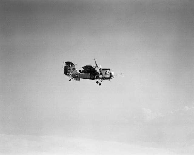 NASA image: Vertol 76 Tilt Wing VTOL - ARMY Vertol 76 in flight