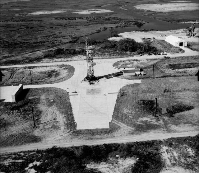 NASA image: Launch Area #3 for Scout - Wallops Island