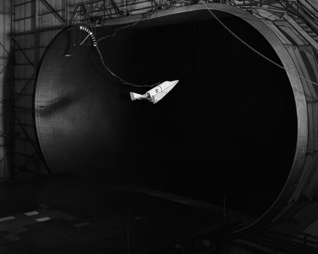NASA image: Dyna-Soar Model In Full Scale Tunnel  
