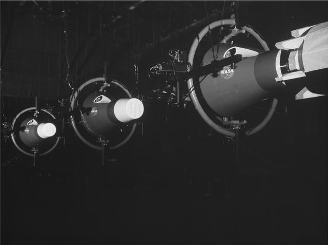 NASA image: Gemini rendezvous docking simulator