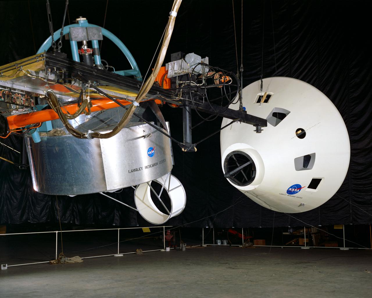 Simulator for Apollo Rendezvous Lunar Excursion Module (LEM)