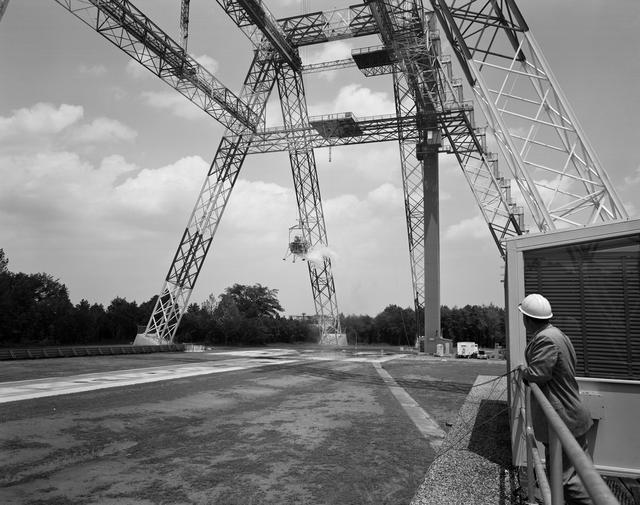 NASA image: Lunar Landing Testing at NASA Langley