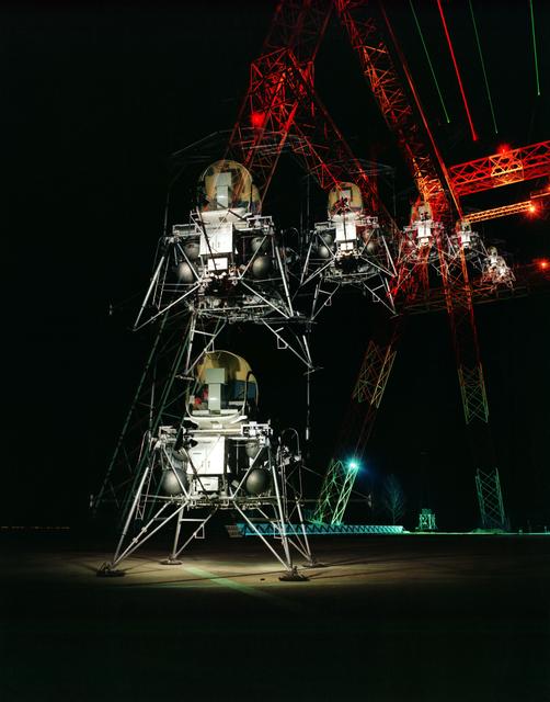 NASA image: Lunar Lander night sequence (Langley)