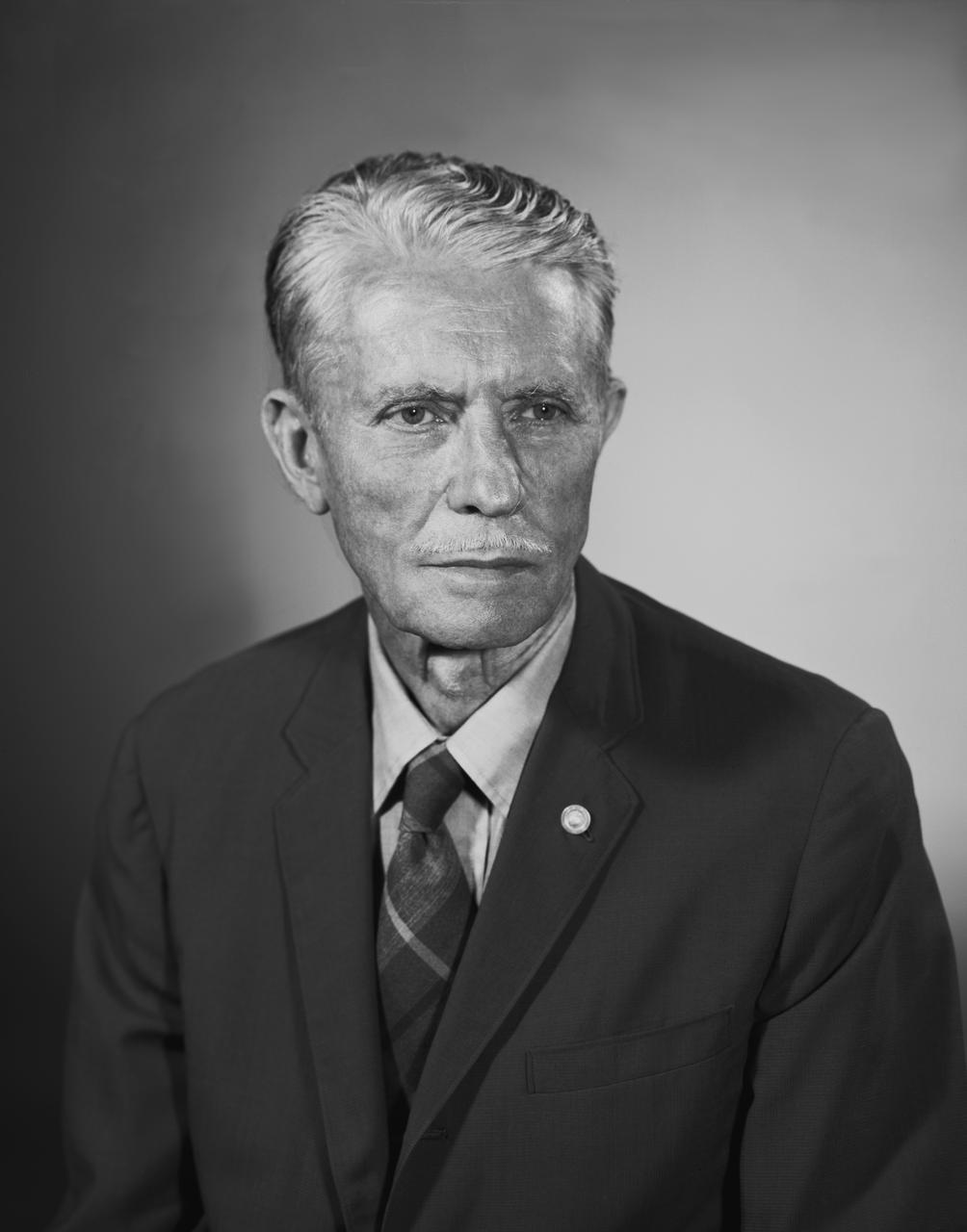 Portrait of Floyd L. Thompson NASA Langley Center Director 