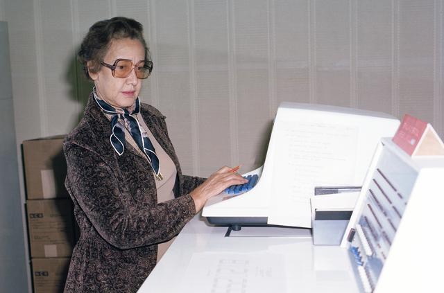 NASA image: Mrs. Katherine G. Johnson at Work NASA Langley 