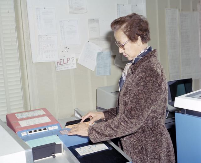 NASA image: Mrs. Katherine G. Johnson at Work NASA Langley 