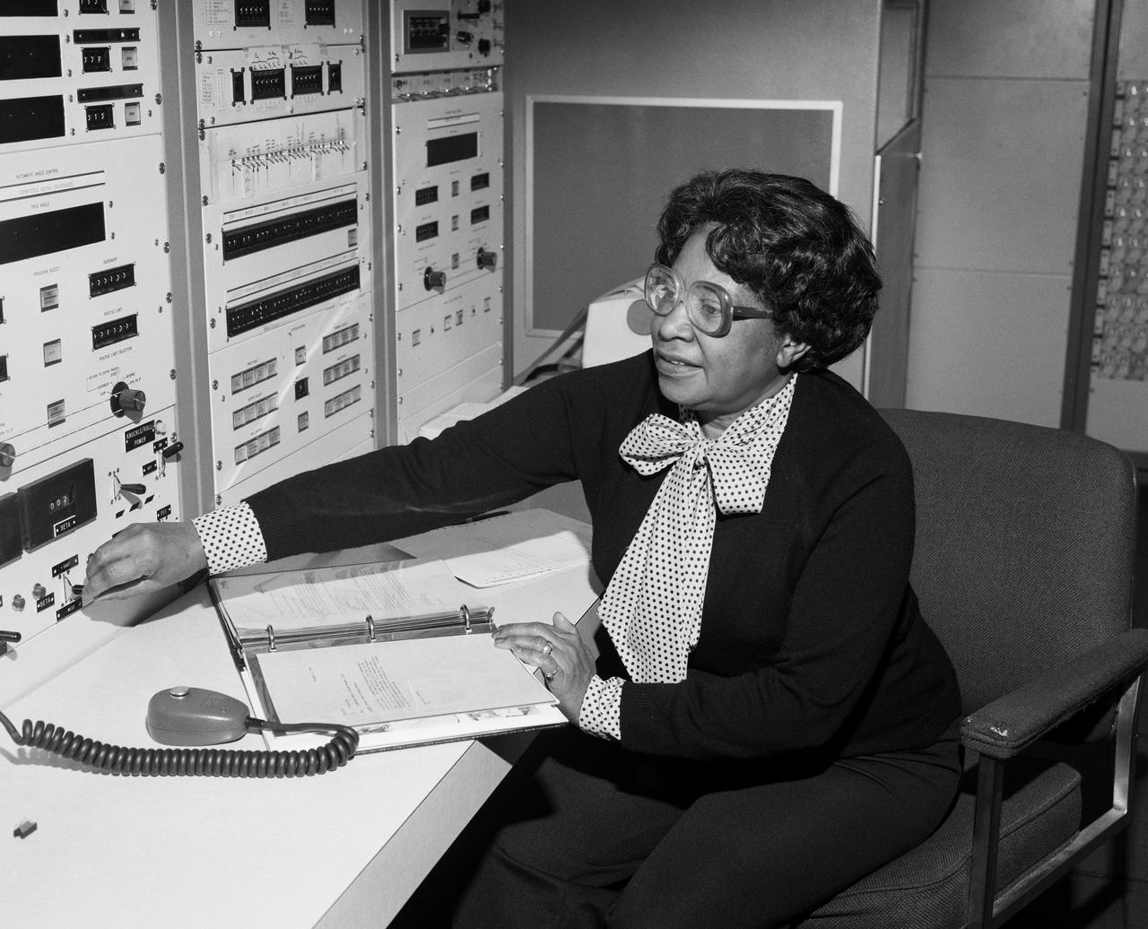 Mary Jackson at Work. In 1958 Mary Jackson became NASA’s first black female engineer.