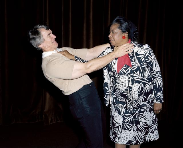 NASA image: Self Protection for Women with Mary Jackson Demonstrating 