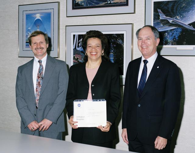 NASA image: NASA Technical Brief Award to Christine Darden 
