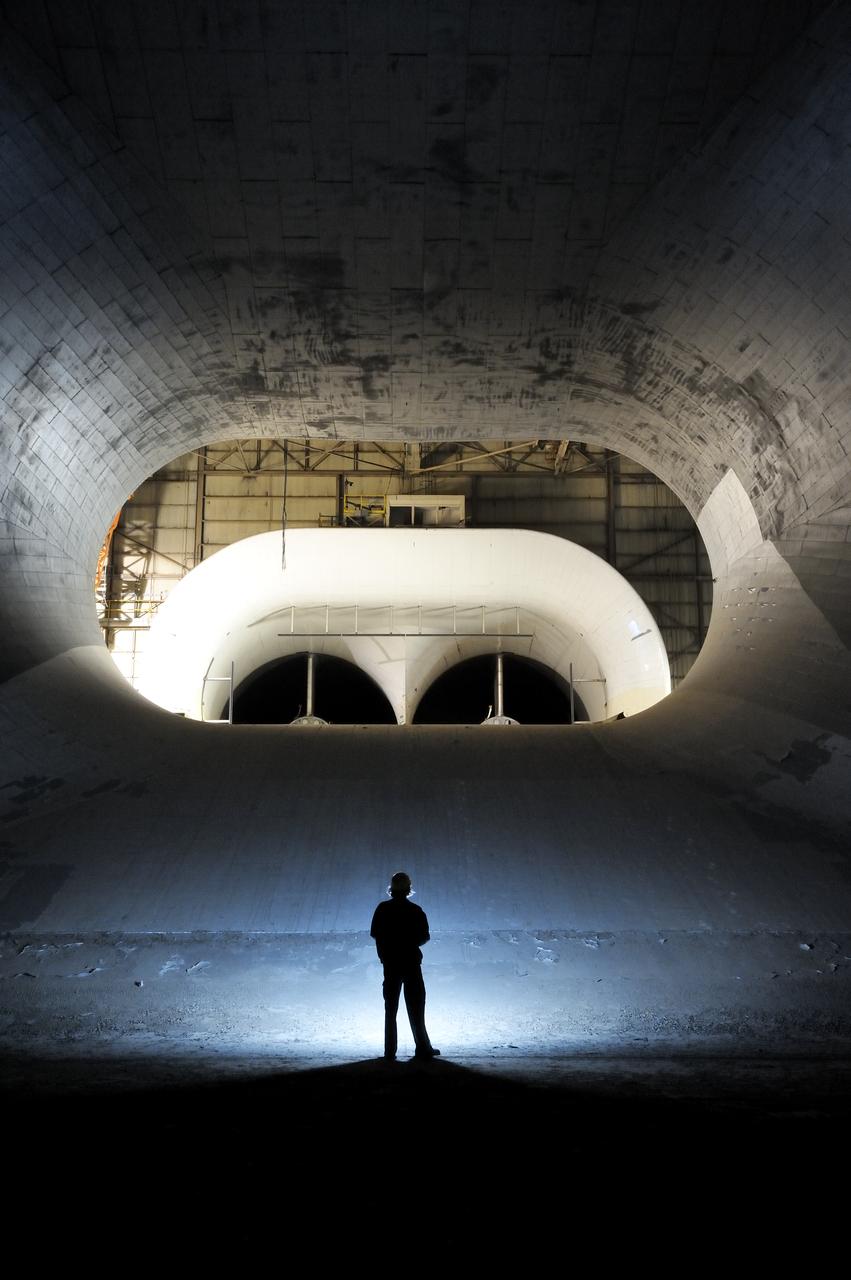 Full Scale Tunnel before demolition in 2011