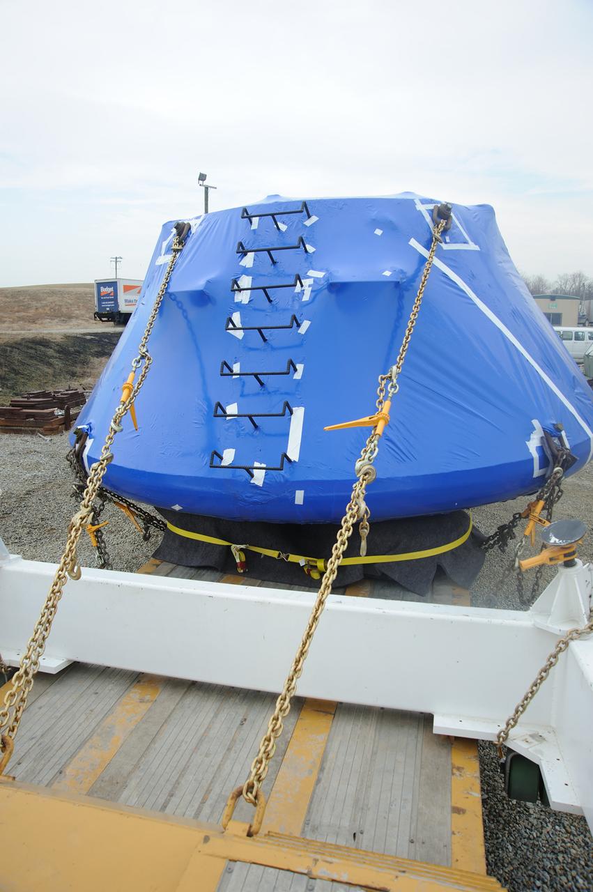 Crew Module Water Landing Model Assessment  (CMWLMA) Test site photos at Aberdeen Test Center  Aberdeen Maryland 