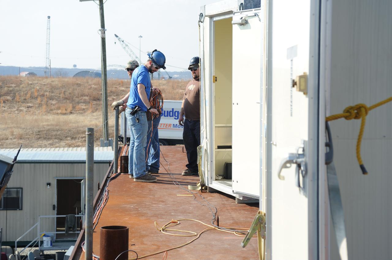 Crew Module Water Landing Model Assessment  (CMWLMA) Test site photos at Aberdeen Test Center  Aberdeen Maryland 