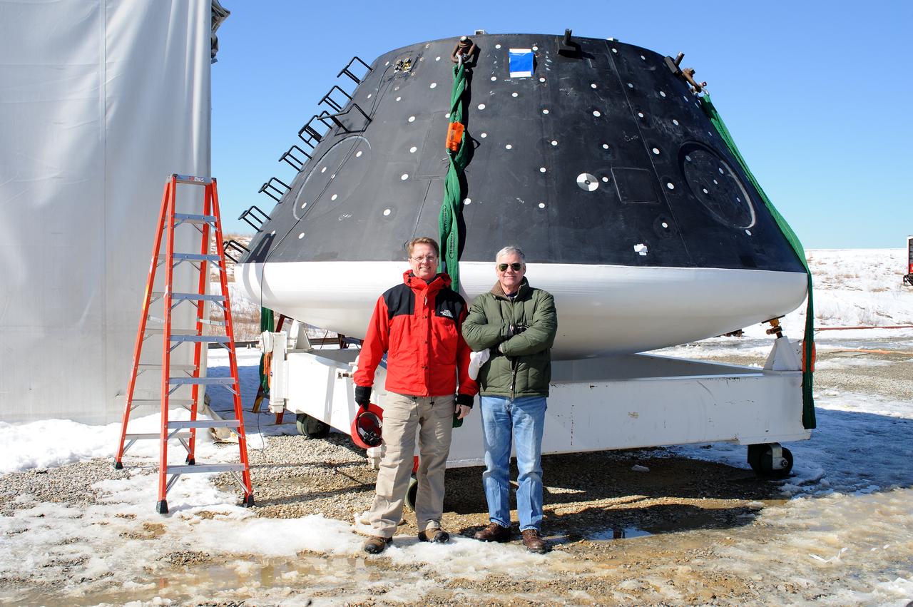 Crew Module Water Landing Model Assessment  (CMWLMA) Test site photos at Aberdeen Test Center  Aberdeen Maryland 