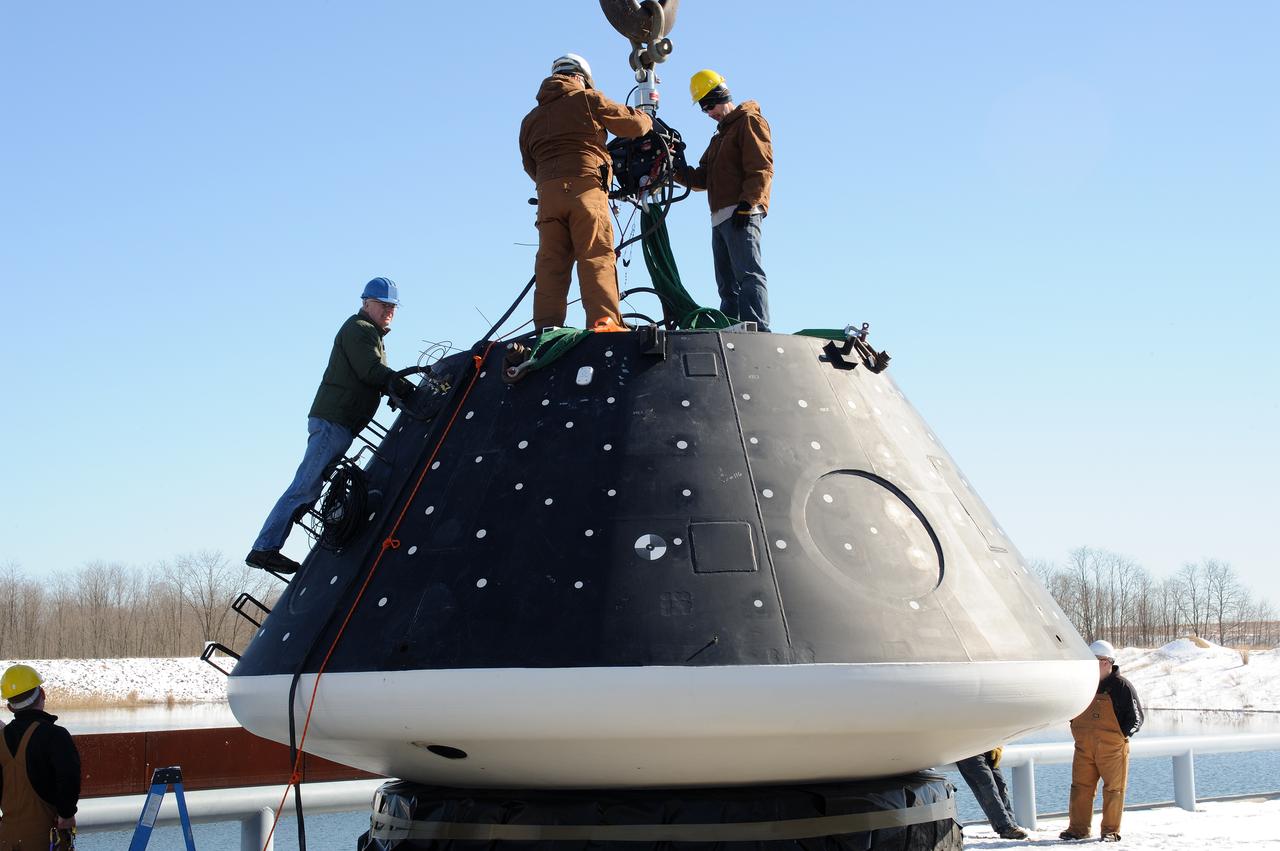 Crew Module Water Landing Model Assessment  (CMWLMA) Test site photos at Aberdeen Test Center  Aberdeen Maryland 