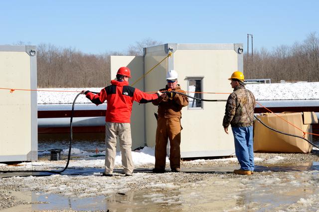 NASA image: Crew Module Water Landing Model Assessment 