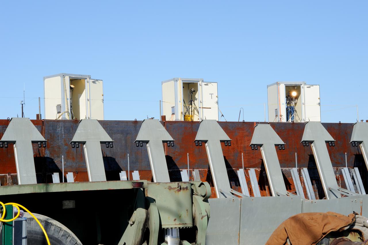 Crew Module Water Landing Model Assessment  (CMWLMA) Test site photos at Aberdeen Test Center  Aberdeen Maryland 