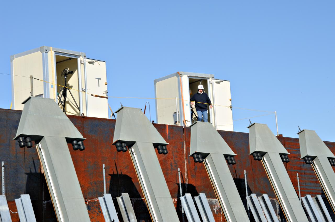 Crew Module Water Landing Model Assessment  (CMWLMA) Test site photos at Aberdeen Test Center  Aberdeen Maryland 