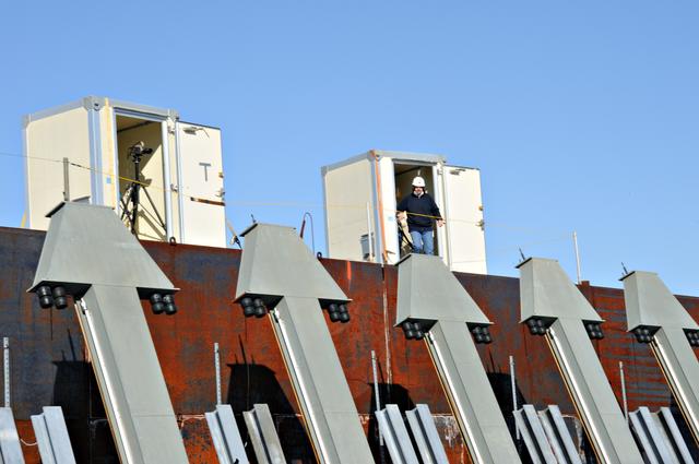 NASA image: Crew Module Water Landing Model Assessment 