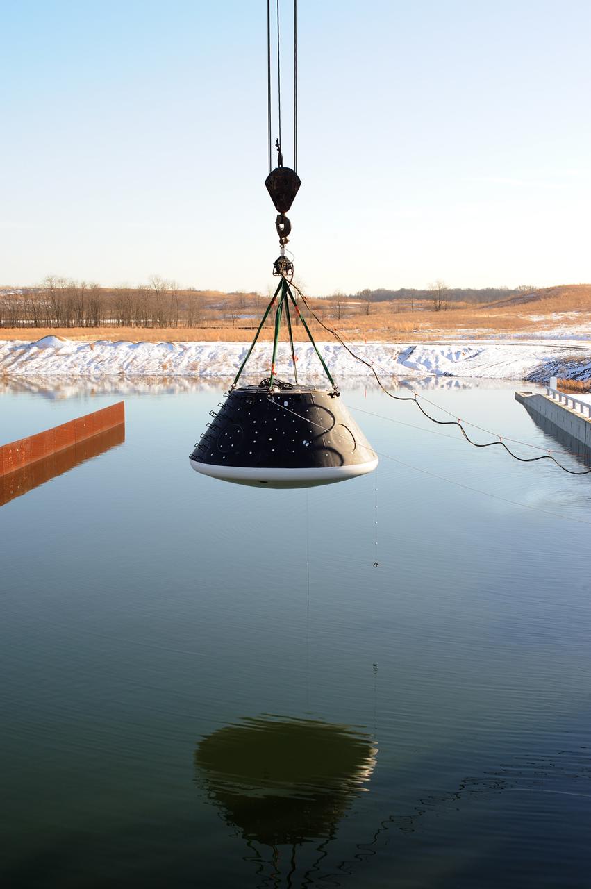 Crew Module Water Landing Model Assessment  (CMWLMA) Test site photos at Aberdeen Test Center  Aberdeen Maryland 