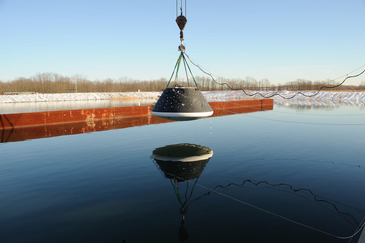 Crew Module Water Landing Model Assessment  (CMWLMA) Test site photos at Aberdeen Test Center  Aberdeen Maryland 